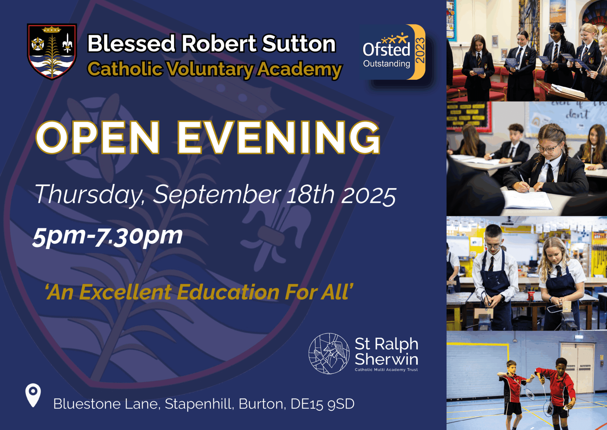 Postcard BRS Open Eve 2025 Invite For Social Media And Website